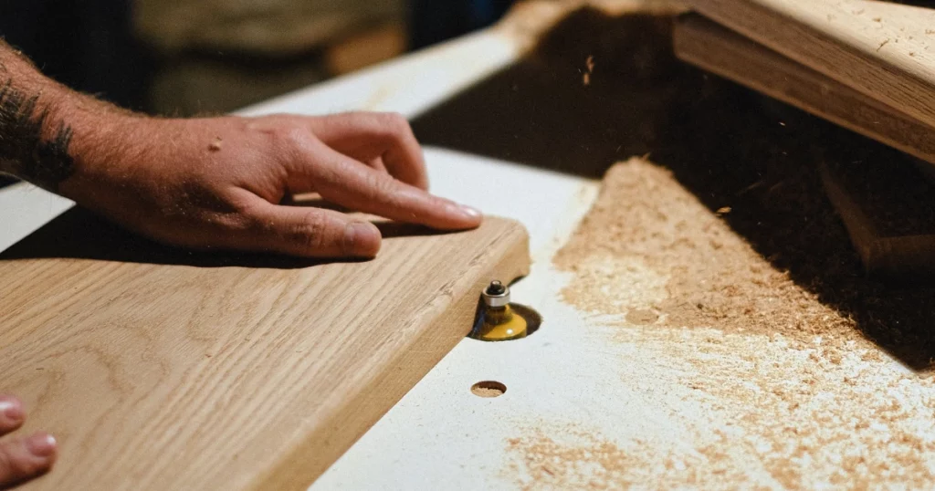 How to round edges of wood