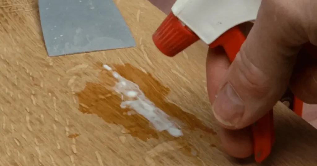 How to remove wood glue